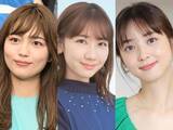 「柏木由紀、川口春奈、佐々木希のレアな姿！　印象激変のメガネショット」の画像1