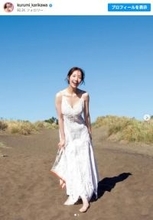 『日テレNEWS24』癒し系アナ、ピチピチの白ワンピース姿がかわいい！　1st写真集発売も報告