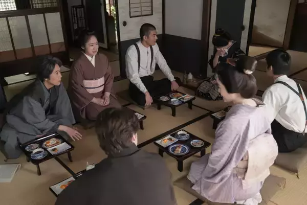 『ばけばけ』「これはダメ」“司之介”岡部たかしの仰天行動にツッコミ続々　“荒金”夙川アトムの対応にも反響「光の男」