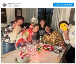 浅田美代子67歳の誕生日、さんま、MISIA、長澤まさみら祝うメンバーが話題