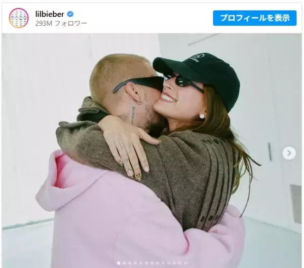 来日したジャスティン・ビーバー、妻ヘイリーとラブラブ＆キスも