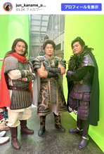 イカつすぎる！　『キングダム』要潤ら" 3将軍"の腕組み姿にファン歓喜　被災地へのメッセージも