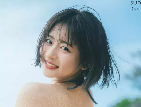 バスケ大好き美女160cmがスタイル抜群　キュートな水着姿で開放的に　1st写真集アザーカット