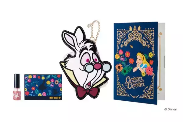 「マリークワント」×『アリス イン ワンダーランド』がコラボ！　ブック型のコスメセット＆バッグなど展開へ