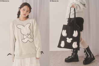 ミッフィー×「merry jenny」がコラボ！ “70周年記念デザイン”のトートバッグなど展開