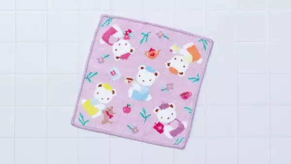 「ファミリア」初の“バスタイムに特化した雑貨”が登場！　クマちゃんの総柄フェイスパックなど5種