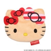 “日焼けキティ”のポーチコレクションがカプセルトイに登場！　顔型デザインなど全5種