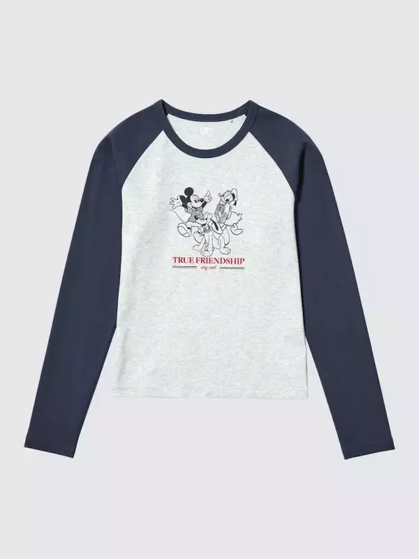 ディズニー×ユニクロ「UT」コラボ本日発売！　ミッキー＆フレンズのレトロかわいいロンT登場