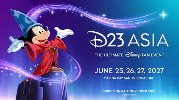 究極のディズニーファンイベント「D23 Asia」日程発表！　来年6．25から3日間シンガポールで開催