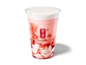 ゴンチャ「いちご杏仁」が今年も登場！　キーホルダー付きの数量限定セットも用意