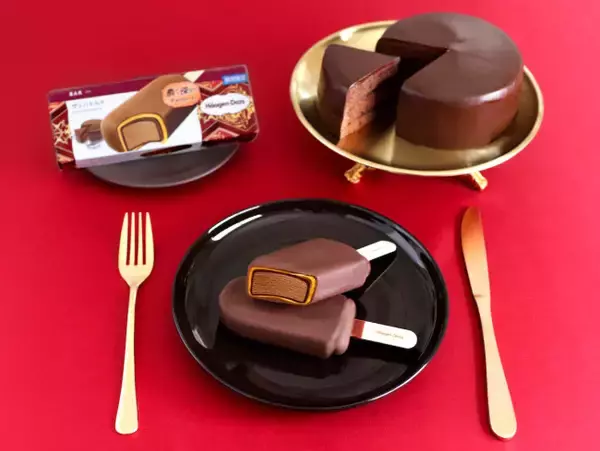 「ハーゲンダッツ」の“贅沢バー”が再登場！　高級感あふれる味わいのザッハトルテをアレンジ