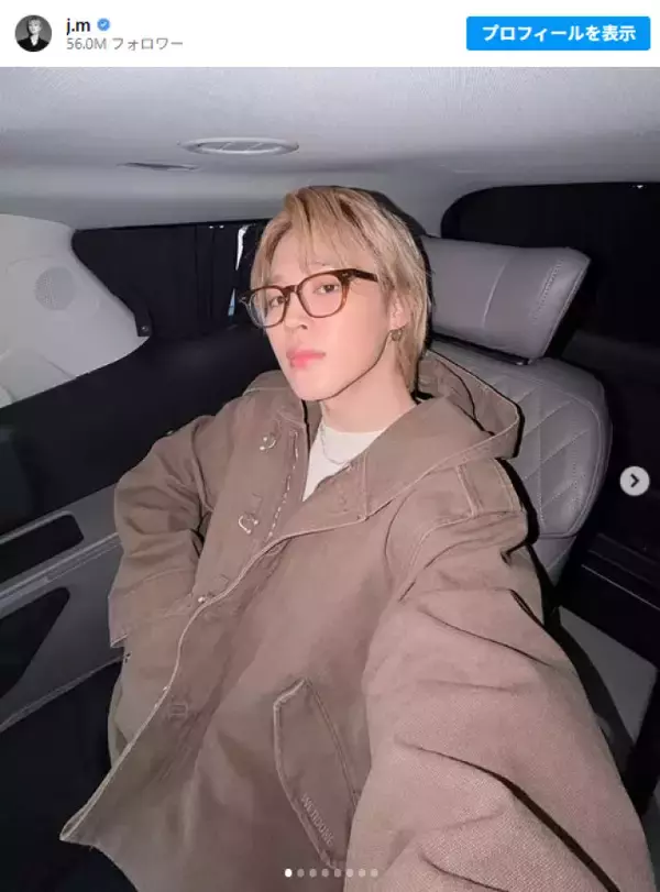 BTS ジミンの近影が「カッコ良すぎる」と話題！　“うさ耳”ショットに絶賛の声も