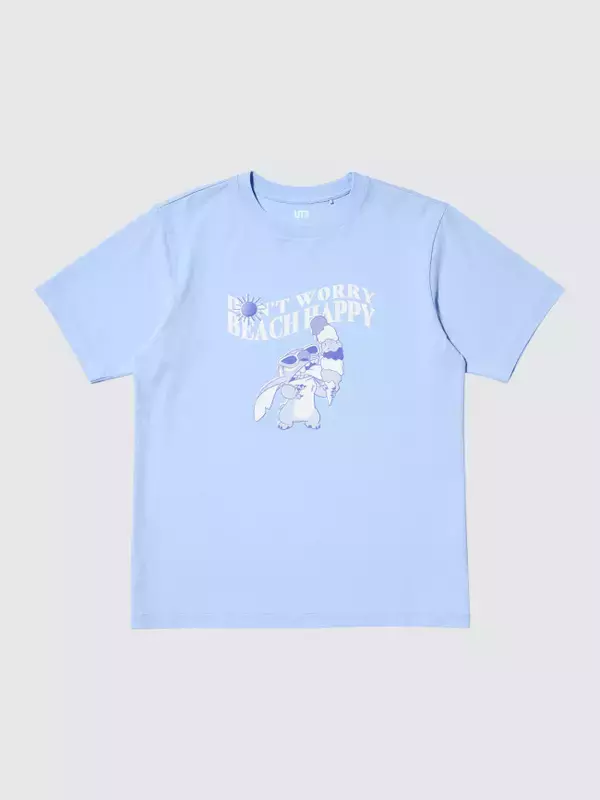 「ユニクロ「UT」に『リロ＆スティッチ』が登場！　心地よいメッセージを施した新作2種」の画像