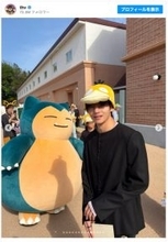 BTS V、まさかのポケパークに出現！ 「オーラすごい」「伝説ポケモン降臨レベル」ファン驚き