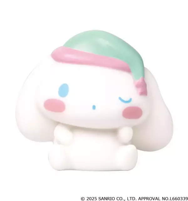 サンリオキャラクターズの「マスコットライト」がカプセルトイに登場！　夢見心地なシナモロールなど全6種