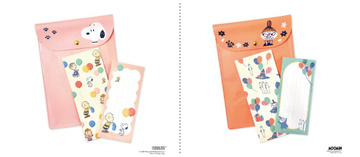 郵便局に“スヌーピー”のグッズが登場！　「クリアバッグ」など全10種