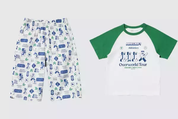 『マインクラフト』×ユニクロ「UT」コラボに新作！　ポップな総柄の“コットンステテコ”が登場