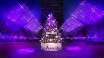 渋谷“MIYASHITA PARK”がパープルに光り輝く！　クリスマスイベント開催