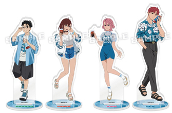 『ダンダダン』オリジナルグッズがコンビニで買える！　モモやオカルンの「アクスタ」など展開