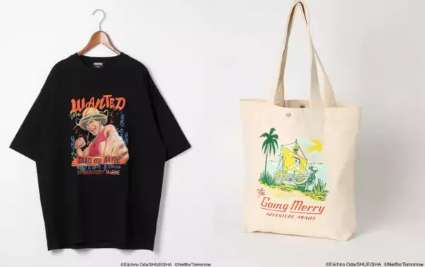 実写版『ONE PIECE』×「niko and …」がコラボ！　シーズン2をデザインした“トートバッグ”など全5型展開へ