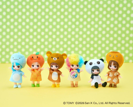 「ぷちリカちゃん」第2弾は“サンエックス”とコラボ！　リラックマやシリーズ初のシークレットが登場へ