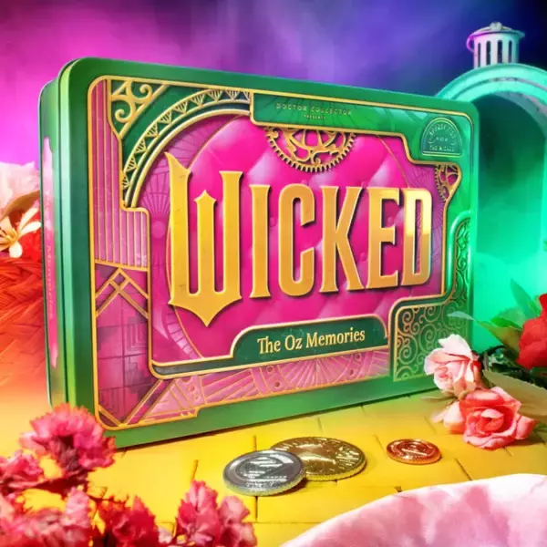 『ウィキッド』全世界2000個限定「ブリキ缶ボックス」を最速先行販売！　3．3からTOHOシネマズで