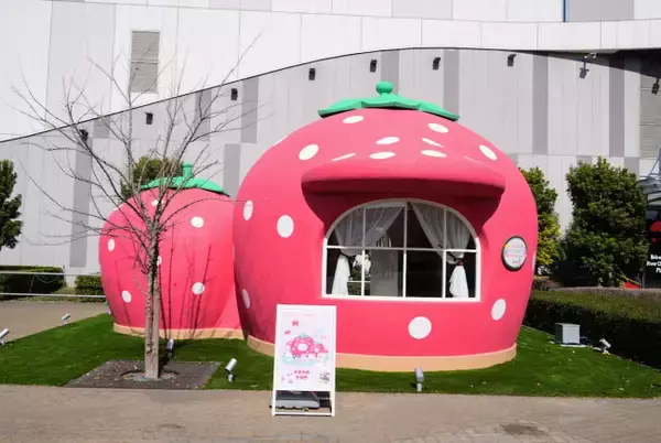 サンリオ、1983年誕生「いちごのお家」がお台場に帰ってきた！　歴代の「いちご新聞」が並ぶ空間に感動＜取材レポ＞
