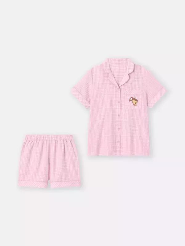 サンリオ×「GU」コラボに夏アイテム登場！　日焼けキティやシナモロールらをデザイン