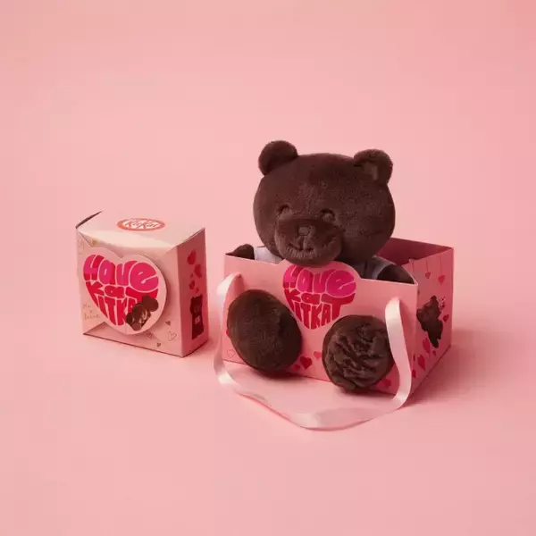 Afternoon Tea×“クマ型キットカット”コラボ第2弾！　おでかけがテーマのエコバッグなど展開