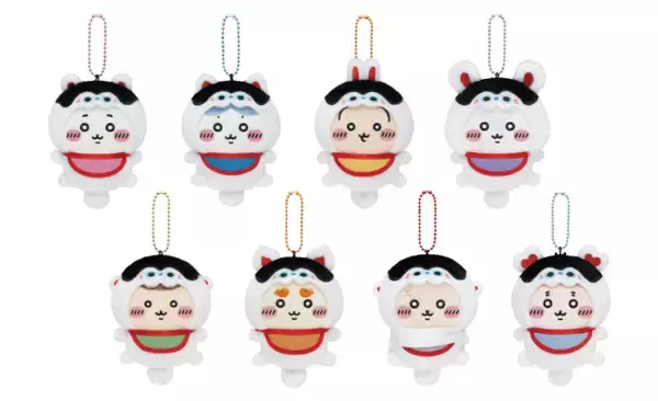 「ちいかわもぐもぐ本舗 川越店」1周年記念！　“犬張り子姿”のマスコットなど限定グッズが登場へ