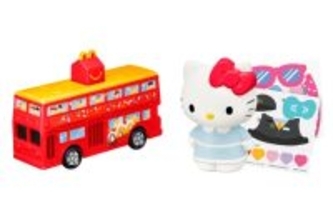 「ハッピーセット」新作はトミカ＆サンリオ！　GR GT3やハローキティの着せ替えおもちゃなど登場