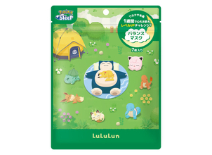 『ポケモンスリープ』×「ルルルン」が初コラボ！　フィールドをイメージしたフェイスマスク2種登場へ