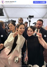 高畑充希、BLACKPINKやXGとの2ショット公開！　Diorコーデに「とても華やか」「圧倒的、美」など反響も