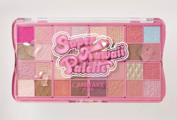 CANMAKE“40周年記念パレット”が超かわいい！　4世代のトレンドメイクが叶う全32色をセット