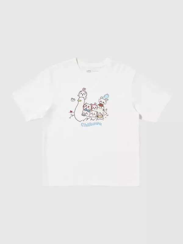『映画ちいかわ』×ユニクロ「UT」コラボ明日発売！　第1弾は日焼け姿がキュートな“Tシャツ”など登場