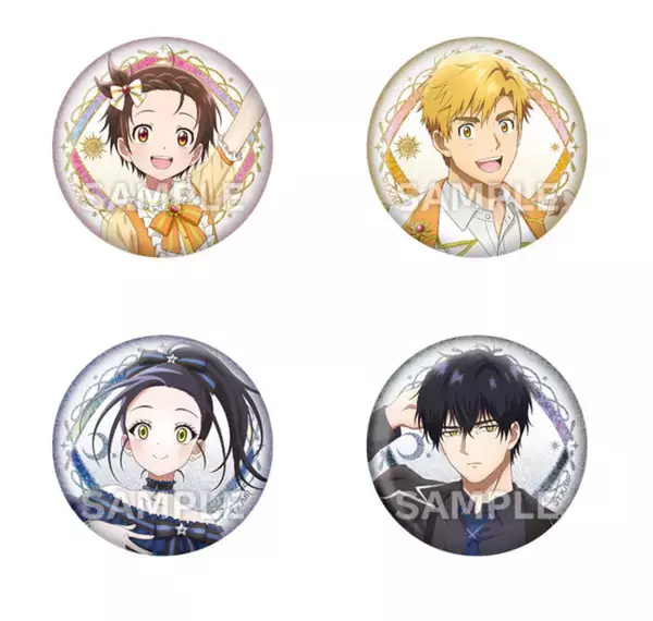 『メダリスト』グッズがコンビニで買える！　描き下ろしイラスト使用の「アクスタ」＆「缶バッジ」登場