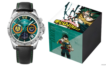 『ヒロアカ』コラボの“ハイスペックウォッチ”発売へ！　デクや爆豪の個性をデザインした全4種類