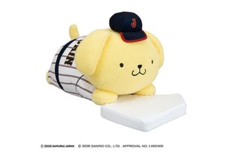 サンリオ×侍ジャパンコラボくじ発売！　ユニフォーム姿の抱き枕やトートバッグがラインナップ