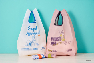 『ズートピア』の“折りたためるエコバッグ”が超かわいい！　オリジナルのディズニーグッズ3種登場