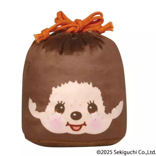モンチッチ「FACE巾着」のカプセルトイが登場！　ふわふわ素材に癒される全6種展開
