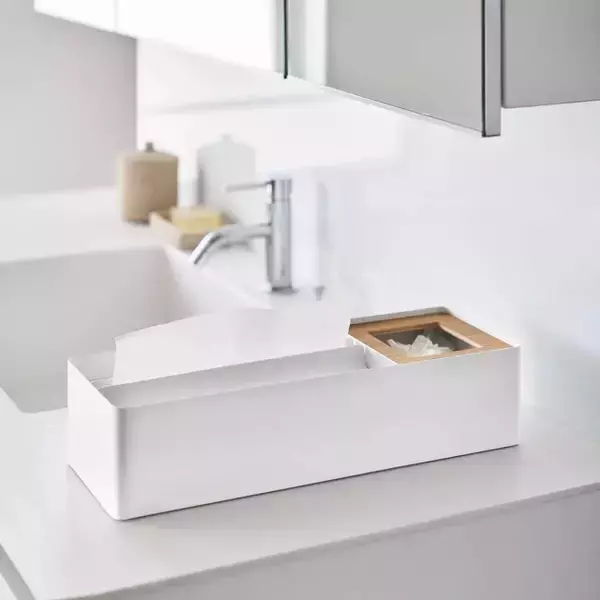 山崎実業「タワーシリーズ」に新作登場！　洗面所まわりをスッキリさせる収納アイテム全4点