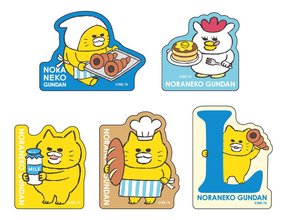 コンビニで『ノラネコぐんだん』グッズがもらえる！　オリジナルパンの販売も実施