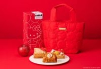 ハローキティ×「RINGO」がコラボ！　クーラーバッグやポーチ付きの特別な“パイ”を発売