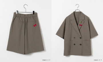 『名探偵コナン』×「GLOBAL WORK」がコラボ！　“探偵バッジ付セットアップ”など展開