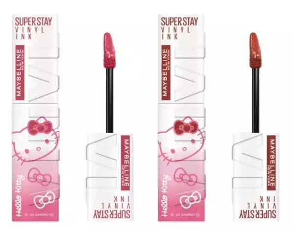 ハローキティ×「メイベリン」がコラボへ！　ベストセラー製品がキュートな限定パッケージに