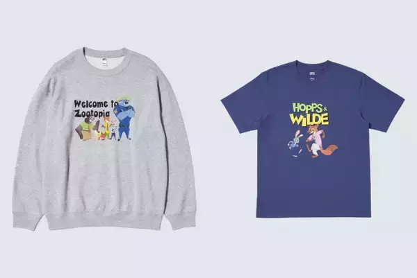 『ズートピア』×ユニクロ「UT」がコラボ！　映画の名シーンを彷彿とさせるコレクションが登場へ