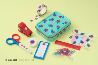 “ミャクミャクの文具缶付きBOOK”6．3発売！　大阪・関西万博で完売続出「マイドオオキニ缶」とコラボ