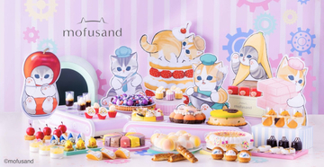 『mofusand』の日本初スイーツビュッフェがヒルトン大阪で開催！　にゃんこたちをイメージしたメニューを提供