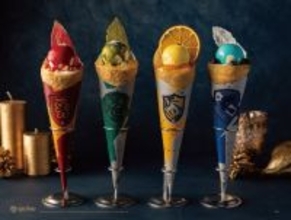 横浜に『ハリー・ポッター』の4寮をモチーフにしたクレープが登場！　オーナメントになる特典も用意