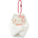 「赤ちゃんみたいなサンリオキャラクターズがかわいすぎる！　「おくるみミニタオルキーホルダー」がカプセルトイに登場」の画像1